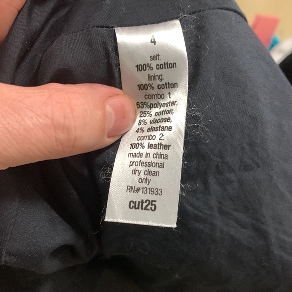 Cut25 Women’s Size 4 Sleeveless Striped Midi Dress - Picture 5 of 5